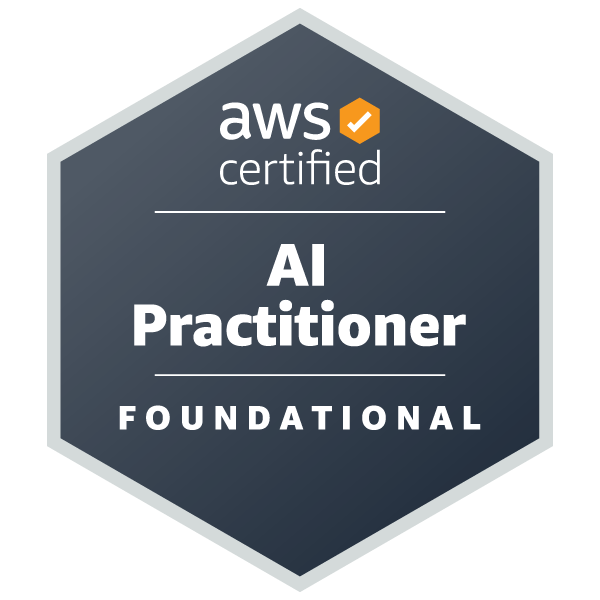 AWS AI Practitioner AWS AI Practitioner badge
